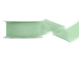 Chiffon ribbon sage 40mm/10m