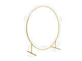 Circle backdrop stand guld