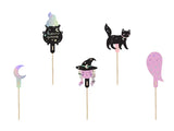 Cupcake toppers Halloween mix