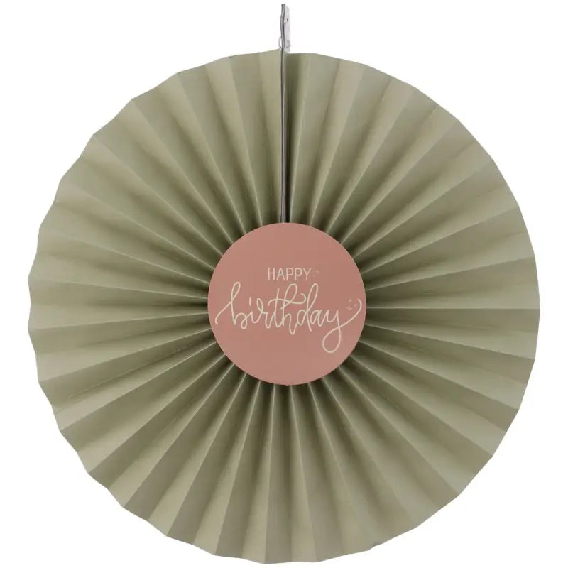 Deco Fan Set - Crème Rose - 3 stycken - Dekorationsfläktar