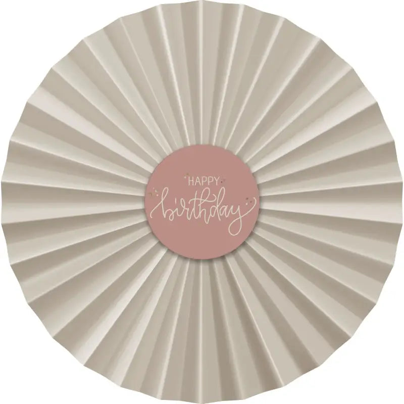 Deco Fan Set - Crème Rose - 3 stycken - Dekorationsfläktar