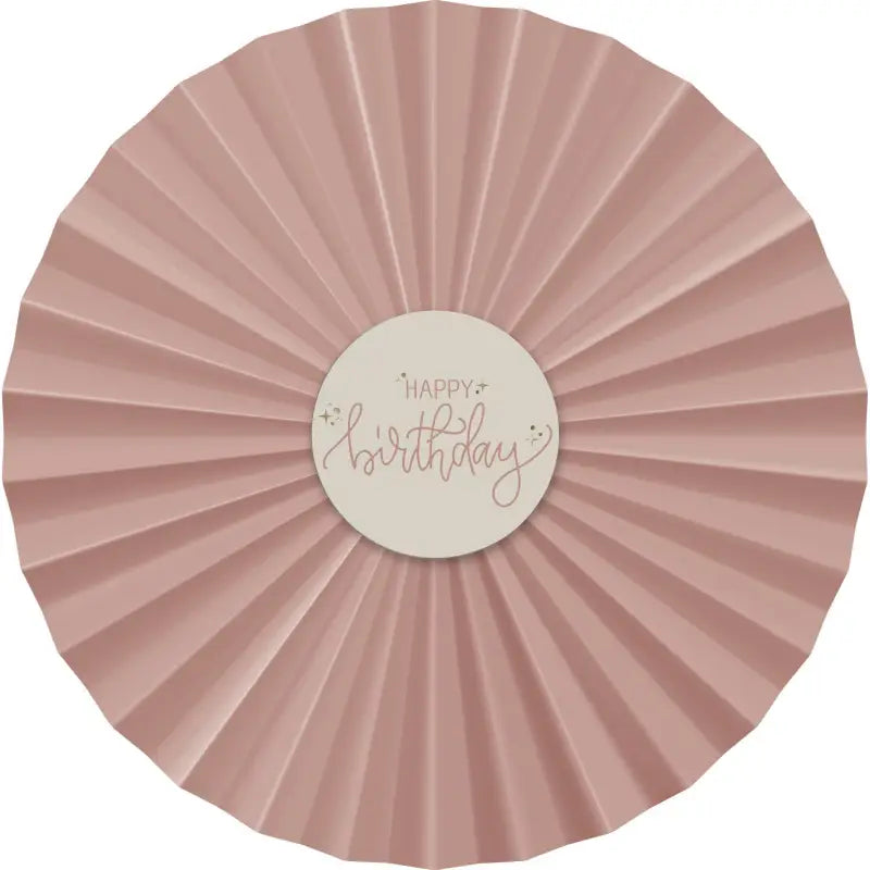 Deco Fan Set - Crème Rose - 3 stycken - Dekorationsfläktar