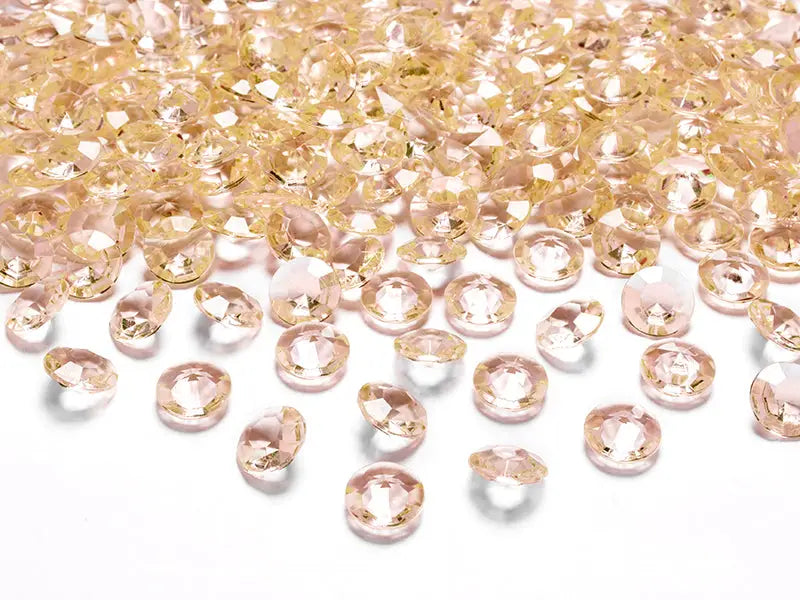 Diamantkonfetti Guld 12mm 100-pack