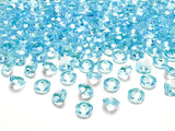 Diamantkonfetti Turkos 12mm 100-pack