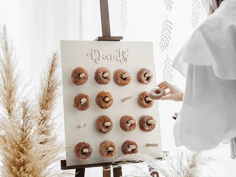 Donut Wall naturligt trä