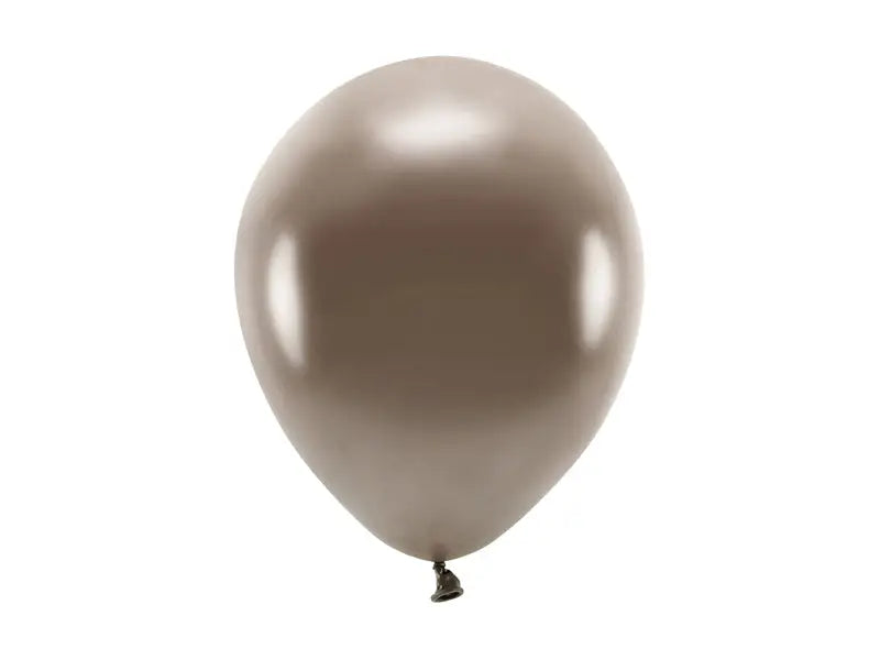 Eco Ballonger 26cm metallic brun 10-pack