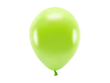 Eco Ballonger 26cm metallic grönäpple 10-pack