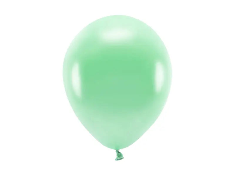 Eco Ballonger 26cm metallic mint 10-pack