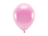 Eco Ballonger 26cm metallic rosa 10-pack