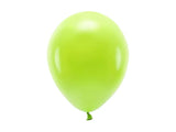 Eco Ballonger 26cm pastel grönäpple 10-pack