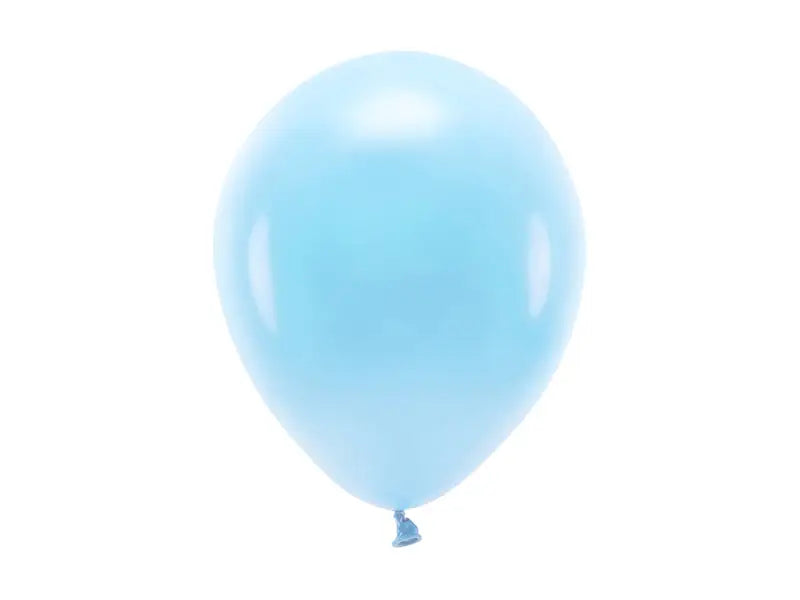 Eco Ballonger 26cm pastel himmelblå 10-pack