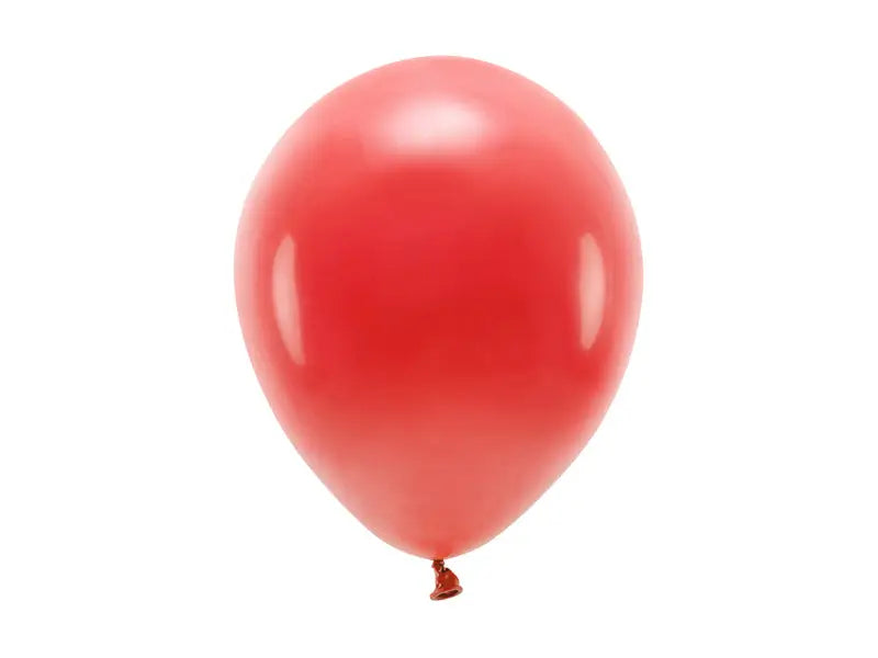 Eco Ballonger 26cm pastel röd 10-pack