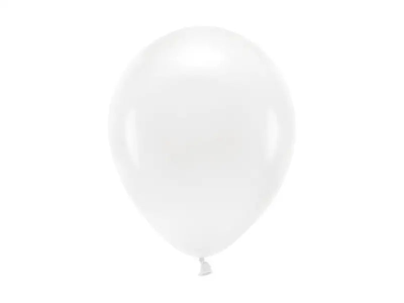 Eco Ballonger 26cm pastel vit 10-pack