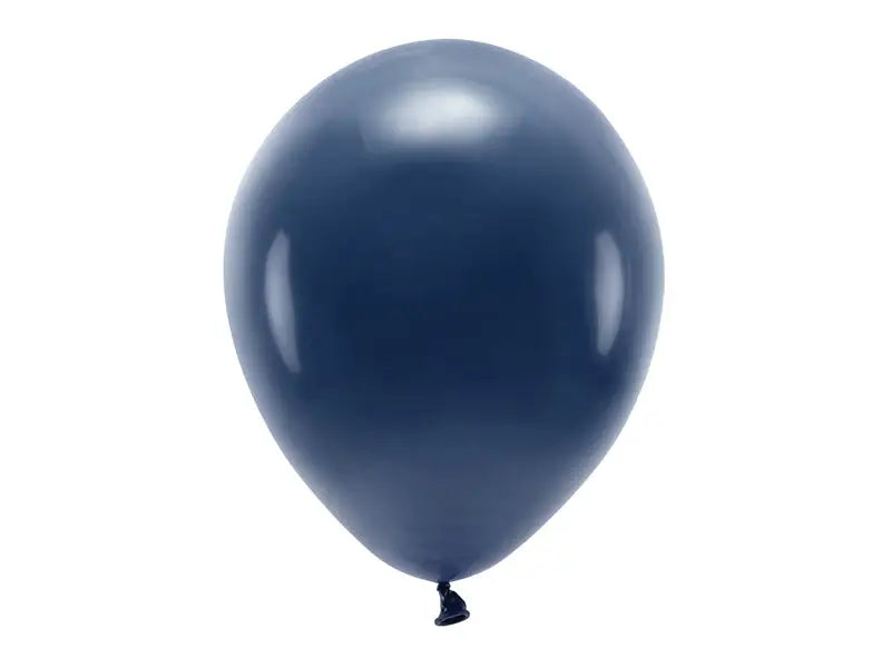 Eco ballonger 30 cm pastel d. navy blue (1 pack / 10 pack)