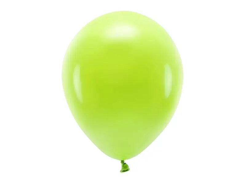 Eco Ballonger 30 cm pastell grönäpple 100-pack