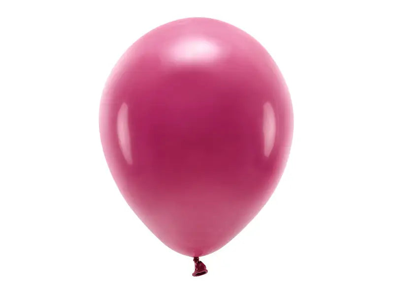 Eco Ballonger 30 cm pastell mörkröd 100-pack