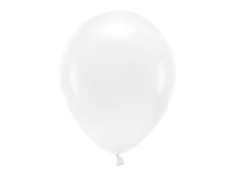 Eco Ballonger 30 cm pastell vit 100-pack