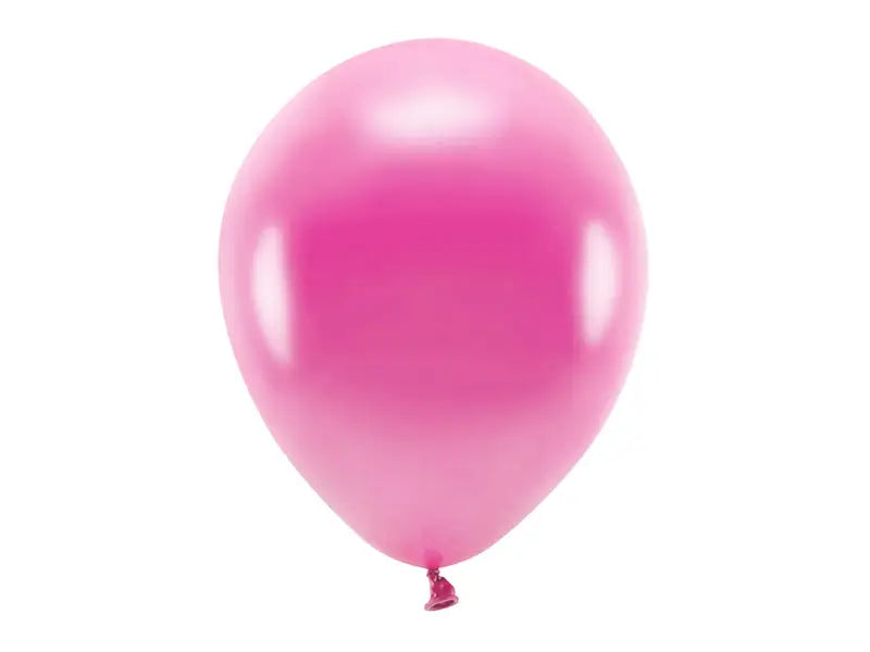 Eco Ballonger 30cm metallic fuchsia 10-pack