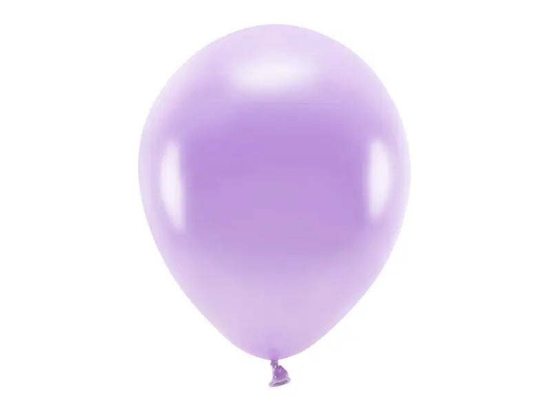 Eco Ballonger 30cm metallic lavendel 10-pack