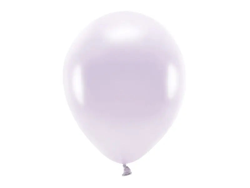 Eco Ballonger 30cm metallic lila 10-pack