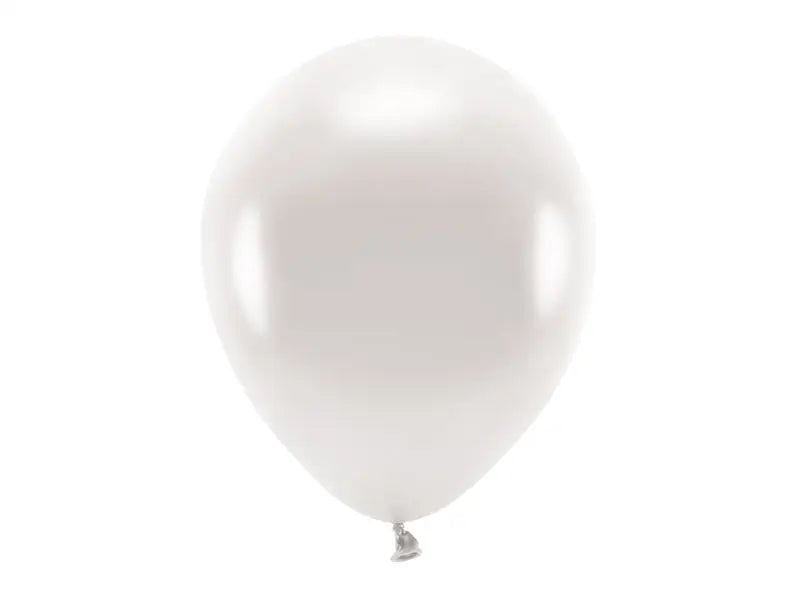 Eco Ballonger 30cm metallic pärlemor 10-pack