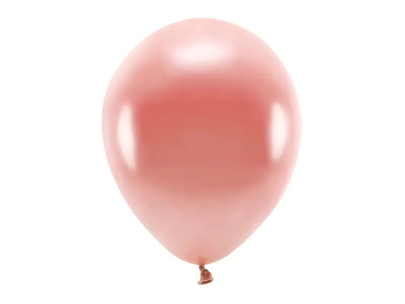 Eco Ballonger 30cm metallic roséguld 10-pack