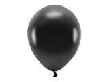 Eco Ballonger 30cm metallic svart 10-pack