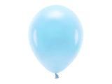 Eco Ballonger 30cm pastel himmelblå 10-pack