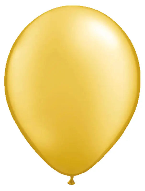 Golden Metallic Balloons 30cm - 50 stycken - Ballonger