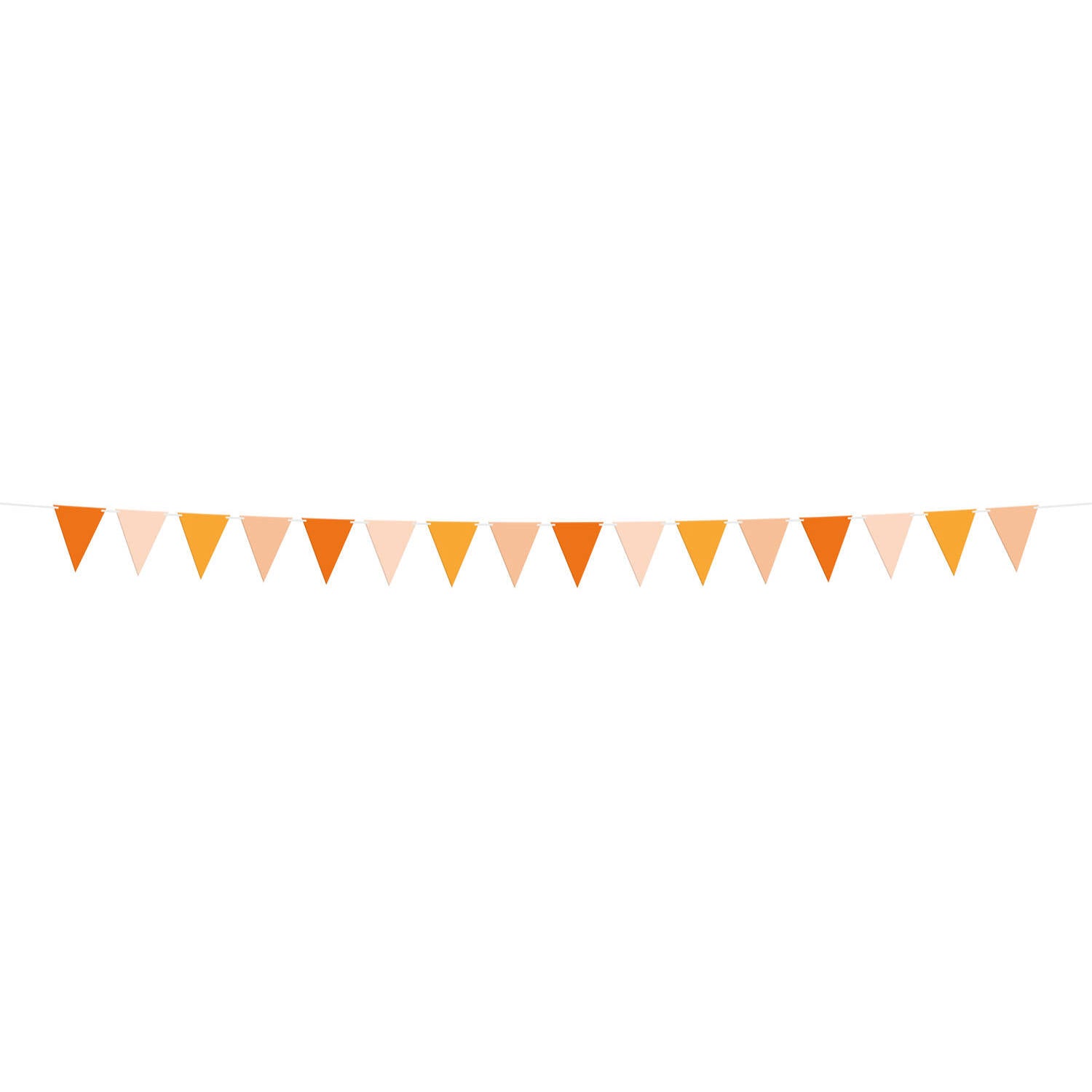 Flag banner - pretty peachy