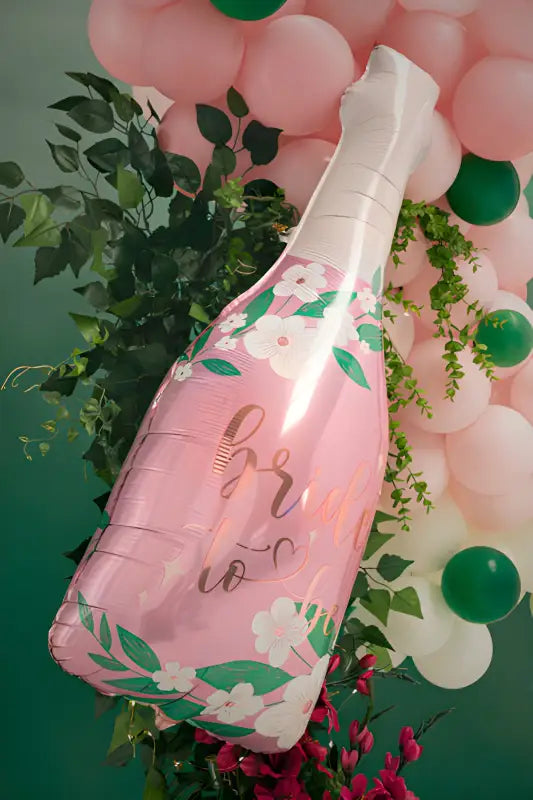 Folieballong Bottle Bride to be mix