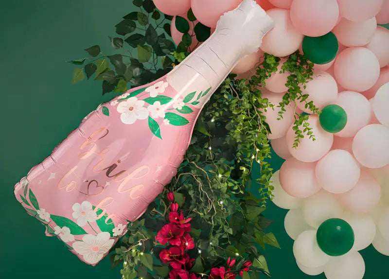 Folieballong Bottle Bride to be mix