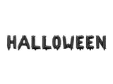 Folieballong Halloween svart