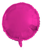 Folieballong Rund Magenta - 45 cm - Folieballong