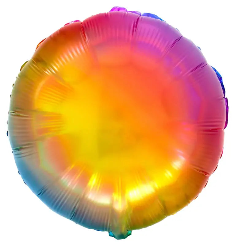 Folieballong Rund Yummy Gummy Rainbow - 45 cm - Folieballong