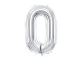 Folieballong Siffra ’0’’ 86 cm silver