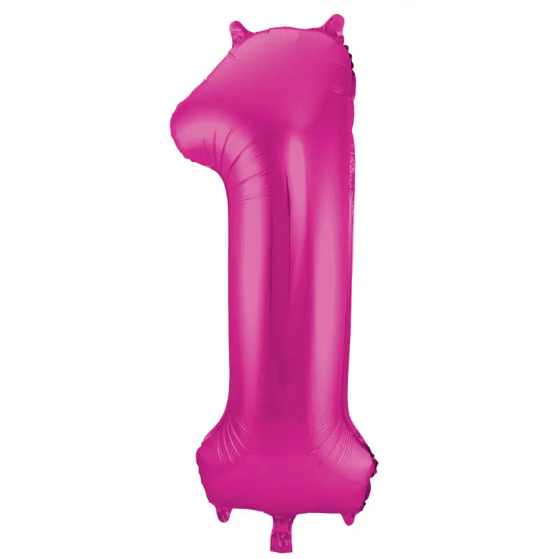 Folieballong Siffra 1 - Magenta - 86 cm - Folieballong