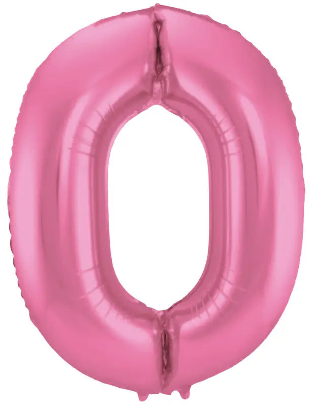 Folieballong Siffra - Pink Metallisk Matta - 86 cm - Folieballong