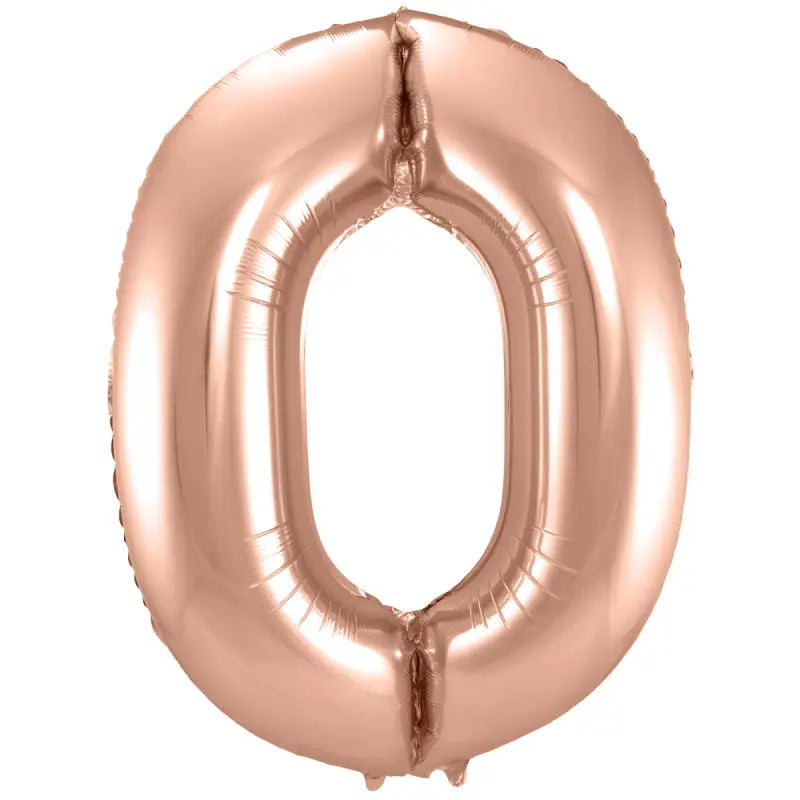 Folieballong Siffra - Rosa Guld - 86 cm - Folieballong