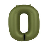 Foliebalong Siffra - Olive Green - Ultra Matt - 86 cm - Folieballong