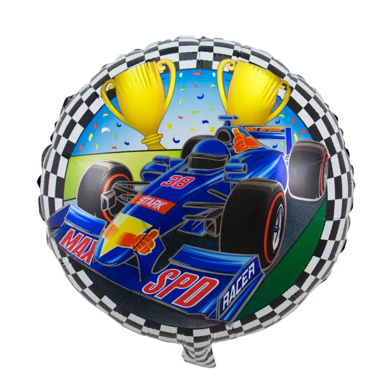 Formel 1 folieballong - 45 cm - Folieballong