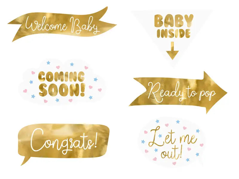 Fotorekvisita Baby shower mix