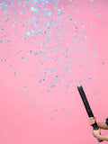 Gender Reveal Confetti Cannon - Ready to Pop blå