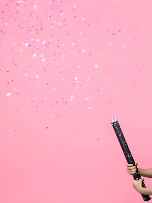 Gender Reveal Confetti Cannon - Ready to Pop rosa