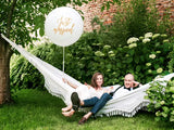 Giant Balloon 1 m Just married white