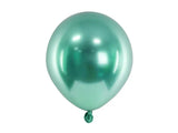 Glossy Ballonger 12 cm flaska grön