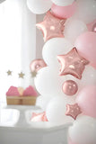 Glossy Ballonger 12 cm roséguld