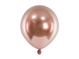 Glossy Ballonger 12 cm roséguld