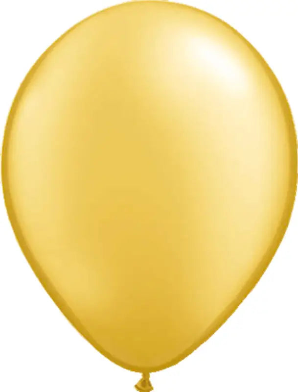 Golden Metallic Balloons 30cm - 100 stycken - Latexballonger