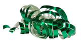 Green Metallic Serpentines 4m - 2 st - Serpentiner